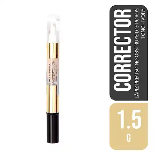 Max Factor Corrector de Ojeras Mastertouch Tono Ivory