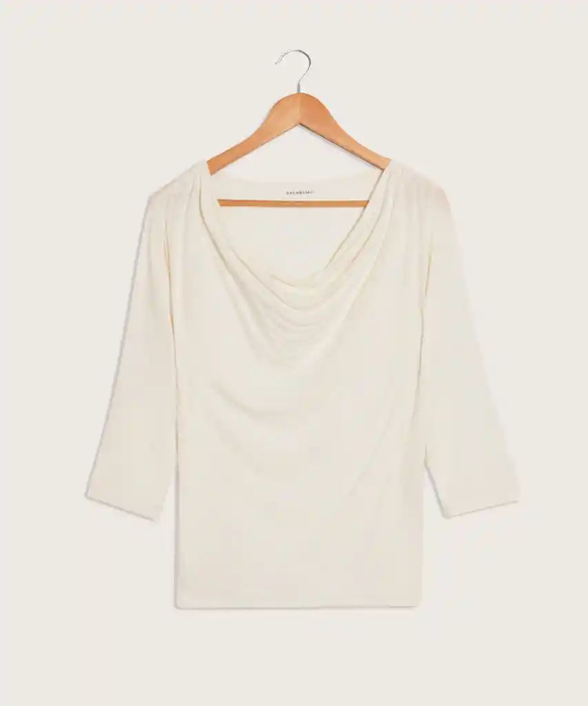 Camiseta Manga 3/4 Drapeado Ref 30091161 Patprimo Talla 16