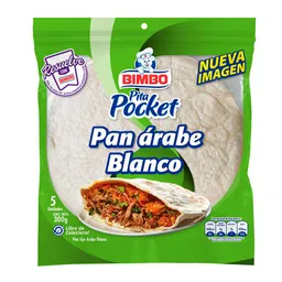 Bimbo Pan Árabe Blanco Pita Pocket 