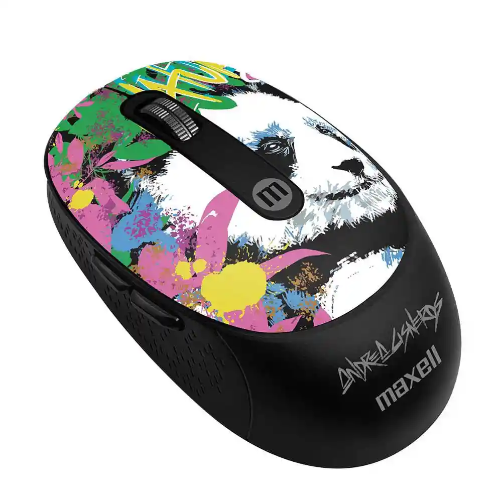 Mouse Mowl 320 Print Panda Usb/usb C Inalambrico