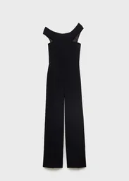 Enterizo Mono Yep Negro Talla S Mujer Mango