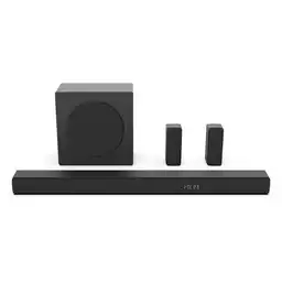 Barra de Sonido Hisense Hs5100 540 W 5.1 Sound Bar 5100 Negro