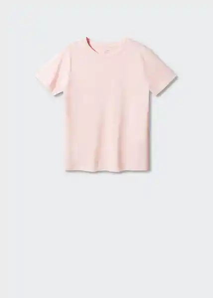 Camiseta Chalaca Rosa Pastel Talla 18 Mujer Mango