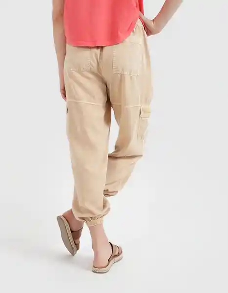 Pantalón Aerie Beige Talla Sm Reg American Eagle 04938117