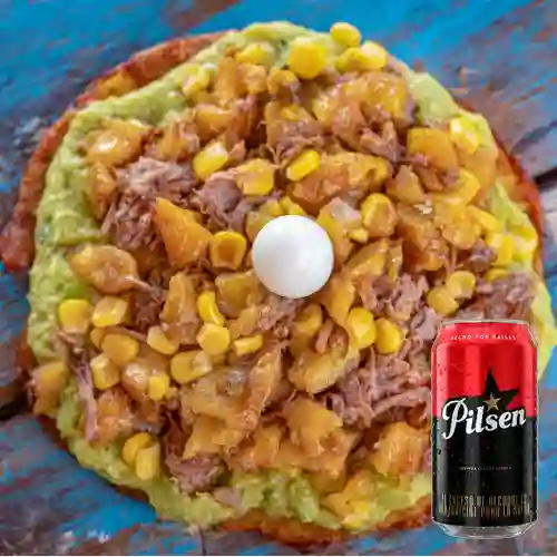 Combo Patacón Mi Arepa + Pilsen 330ml