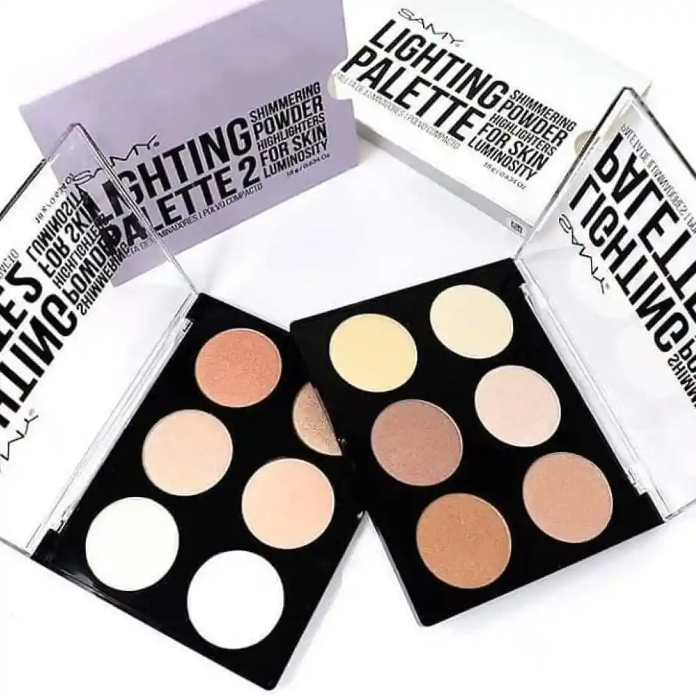 Samy Paleta de Iluminador No.02 Lighting Palette 