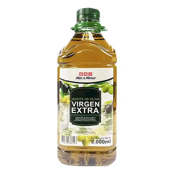 Mas x Menos Aceite Oliva Extra Virgen