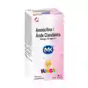 Mk Polvo Amoxicilina/Ácido Clavulánico (400 mg/57 mg) 100 mL