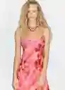 Vestido Firefly Rosa Talla M Mujer Mango