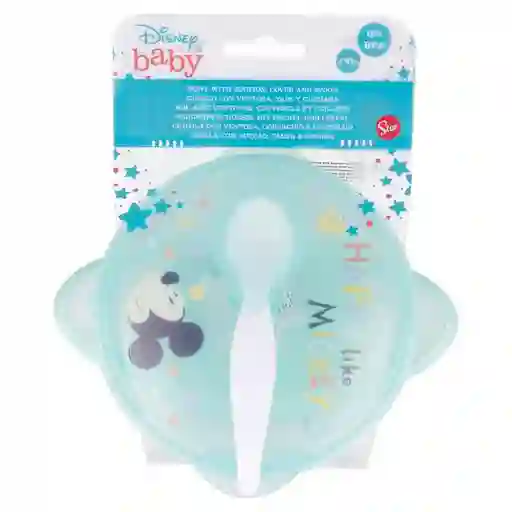 Minnie Set Bowl Tapa y Cuchara 13131