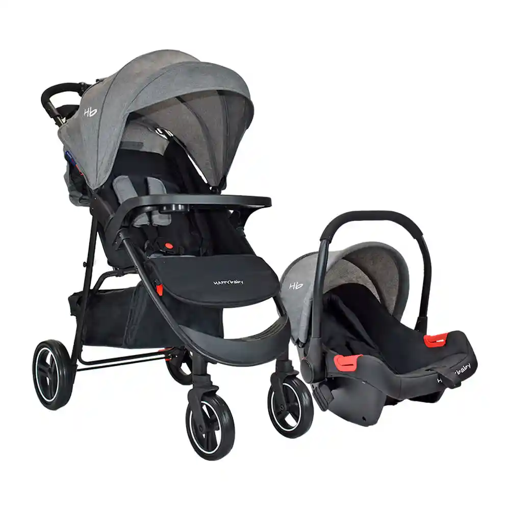 Coche Bebé Travel System You Ts Line Happy Baby Negro
