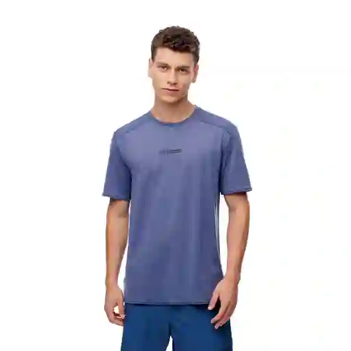 Camiseta en Jersey Estructurado Poliéster Masculino Meshio Gef Talla M