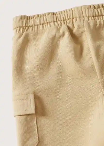 Bermudas Crowe Beige Talla 66 Niños Mango