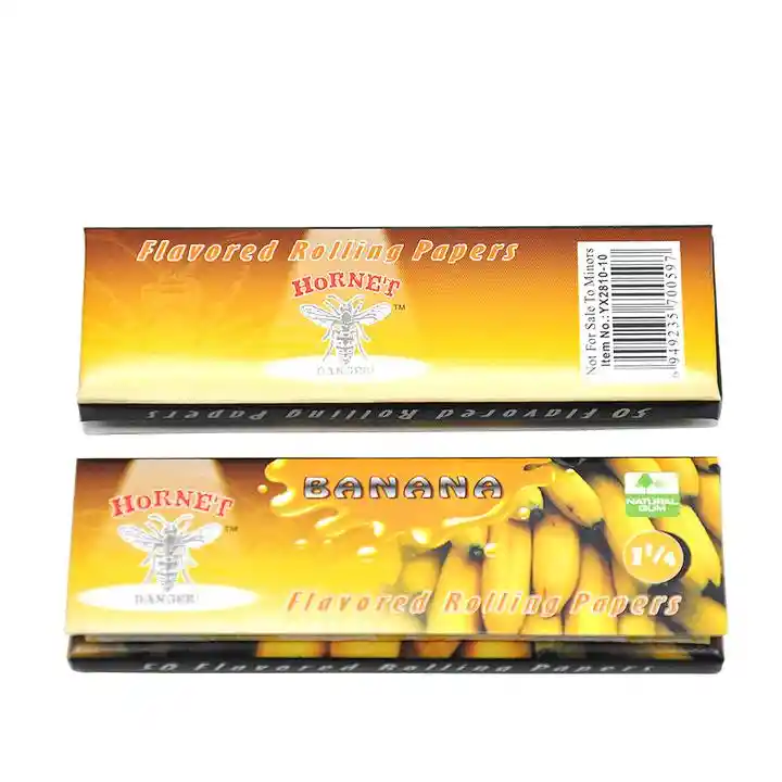 Hornet Papel para Fumar Sabor Banana 