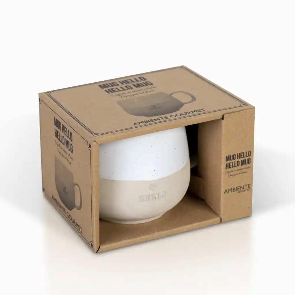 Mug Hello 470 mL Ambiente Gourmet