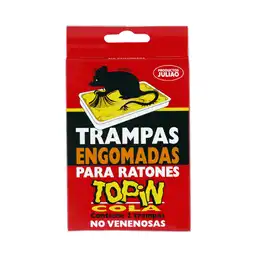 Topin Trampas Engomadas para Ratones