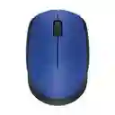 Logitech Mouse Inalámbrico Azul M170