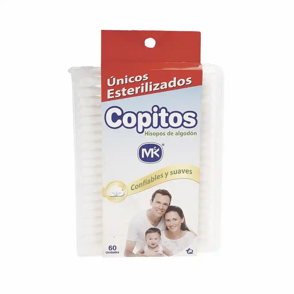 Copitos Mk Hisopos de Algodón