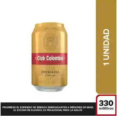 Cerveza Club Colombia Dorada Lta 330ml