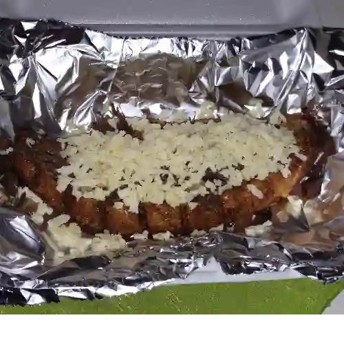 Platano con Birria