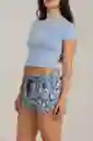 Camiseta Crop Top Relaxed Fit Baby Tee Sunrays Mujer S Oneill