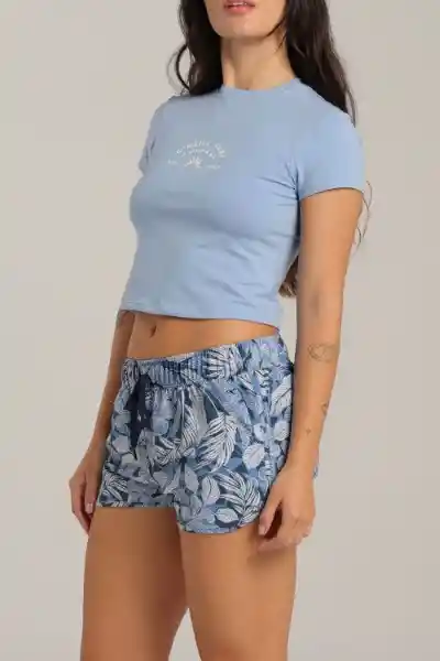 Camiseta Crop Top Relaxed Fit Baby Tee Sunrays Mujer S Oneill