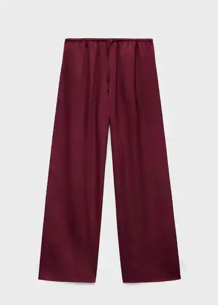 Pantalón Pijama Luna Rojo Talla M Mujer Mango
