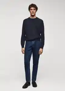 Buzo Jersey Ten Navy Talla L Hombre Mango