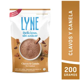 Lyne Chocolate Clavos y Canela sin Azúcar