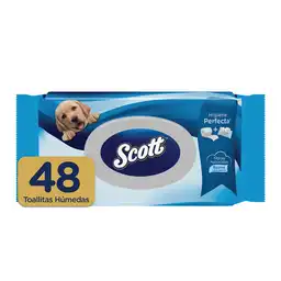 Papel Higiénico Húmedo Scott 48 Und