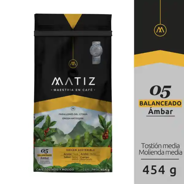 Café Matiz Ámbar x 454 g