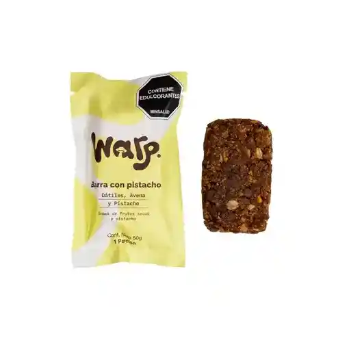 Barra de Proteina Con Pistachos - Warp