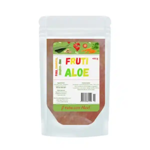 Fruti Aloe Fresa Zanahoria Jengibre + Aloe