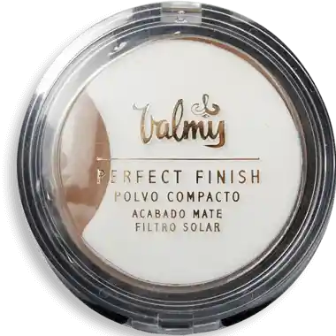 Valmy Polvo Compacto Perfect Finish Acabado Mate Filtro Solar