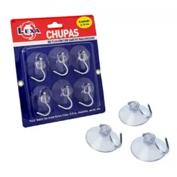 Lexa Home Chupa De Fijación 36 Mm 6 Unidades 12062