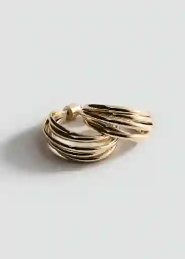 Pendientes Jane Oro Talla 99 Mujer Mango