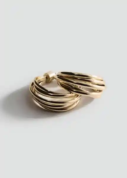 Pendientes Jane Oro Talla 99 Mujer Mango