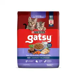 Gatsy Alimento para Gatitos Mix de Carne Verduritas y Leche