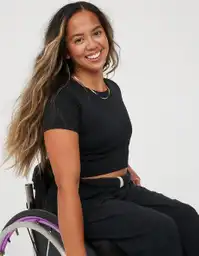 Top Negro Aerie Talla X-SMALL 1499073 American Eagle