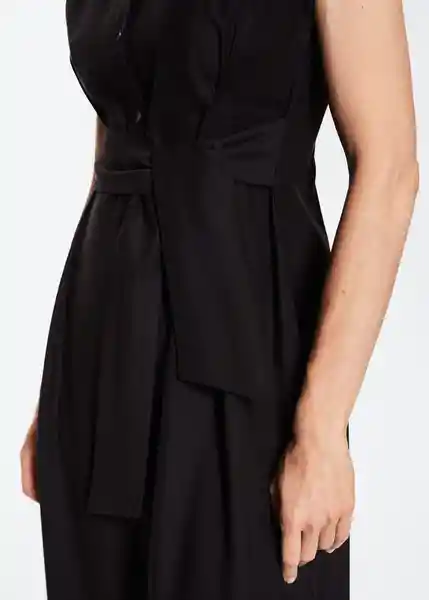 Vestido Tibi Negro Talla 26 Mujer Mango