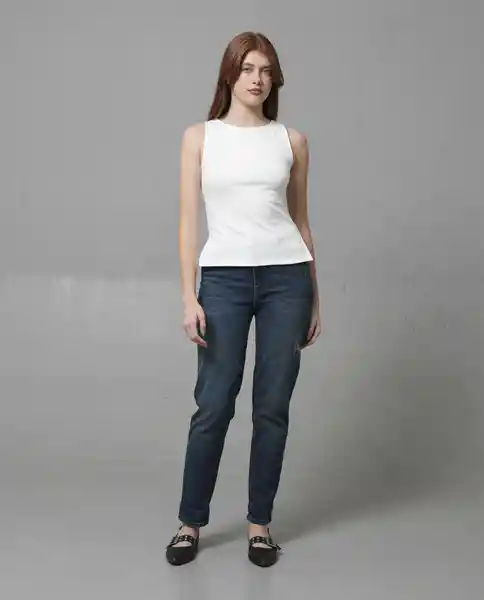 Camiseta Mujer Crudo Talla S 209G029_CRU110604 Rifle