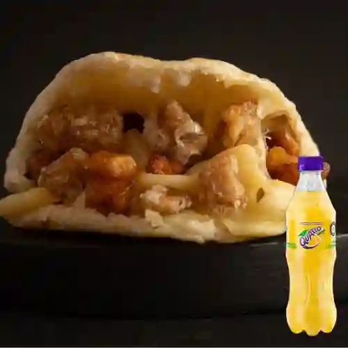Combo Chicharrón Madurito&Queso +Quatro Orig 400ML