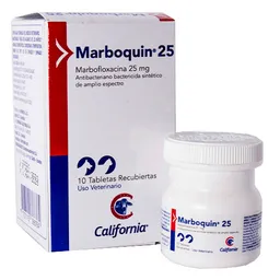 Marboquin 25 Tabletas Uso Veterinario(25 mg)