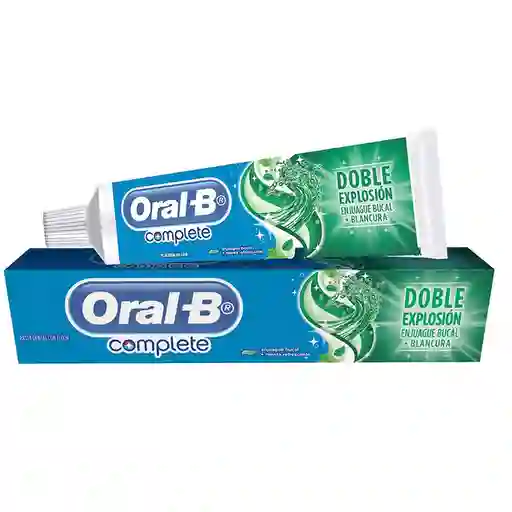 Crema Dental Oral-B Complete Menta Refrescante 3x80gr