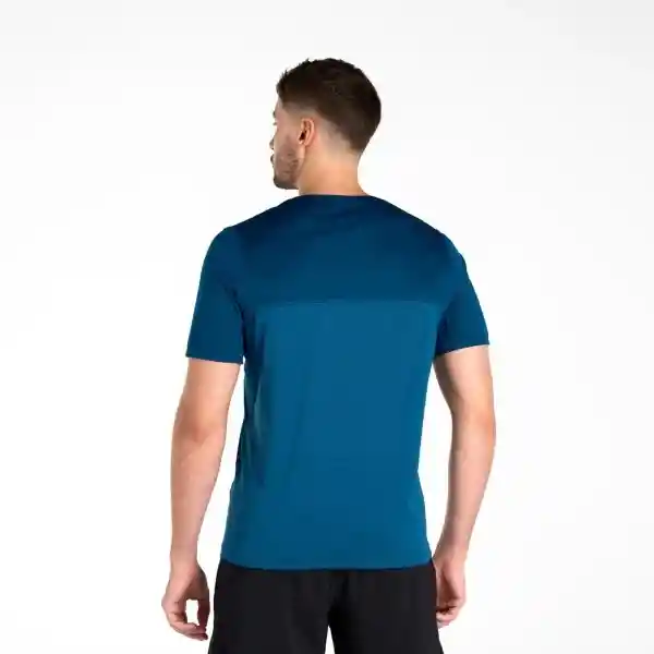 Reebok Camiseta Running Speedwick Tee Hombre Azul Talla XL