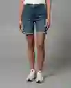 Short Mujer Azul Talla 8 253G004_AZU194024 Rifle