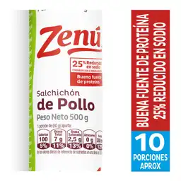 Zenú Salchichón de Pollo