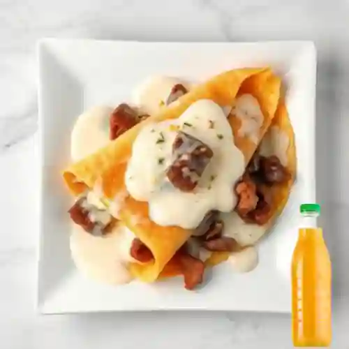 Crepe de Ternera y Queso