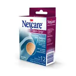 Tiras Nexcare Steri-strip 12 Mm X 12 Mm