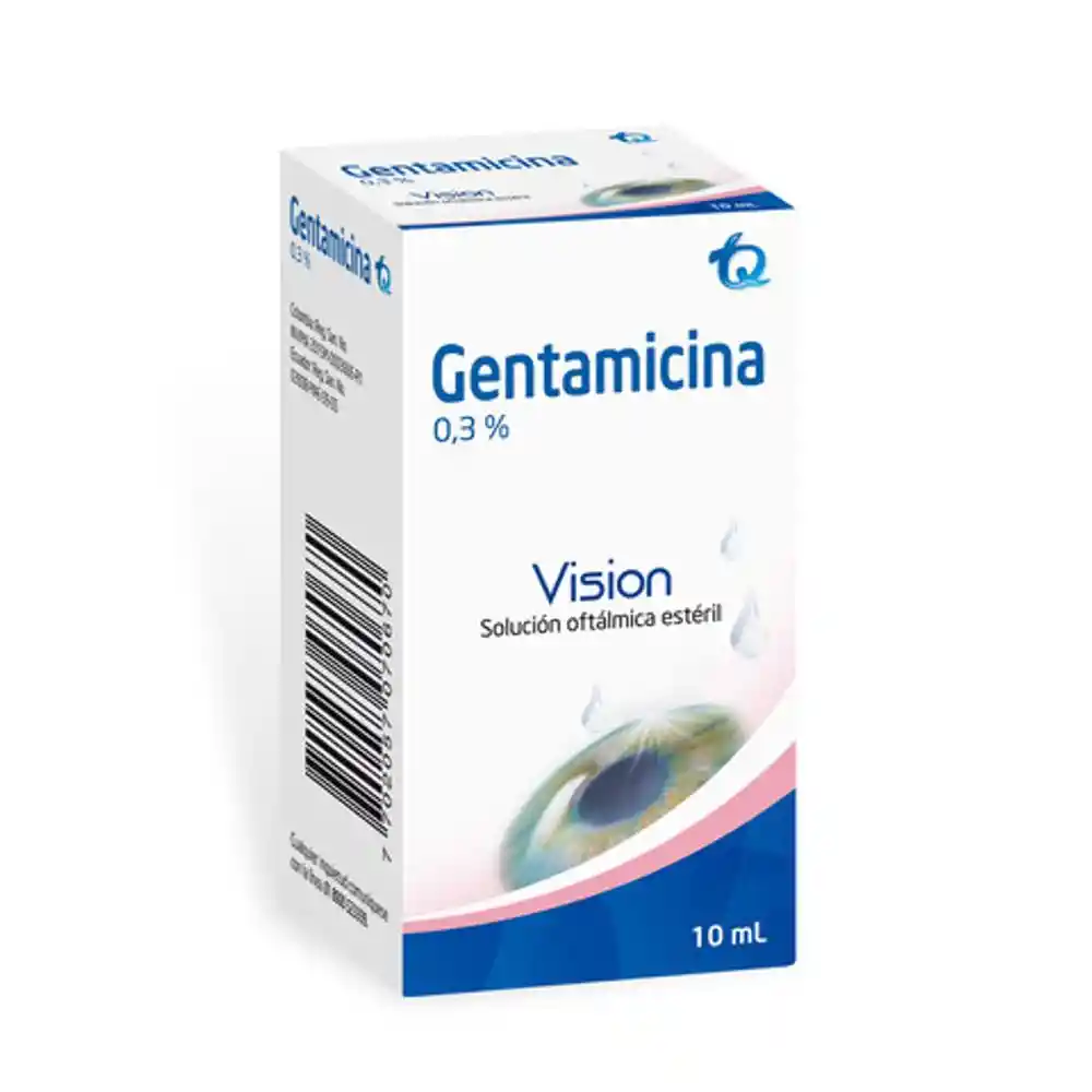 Gentamicina Solución Oftálmica (0.3 %)